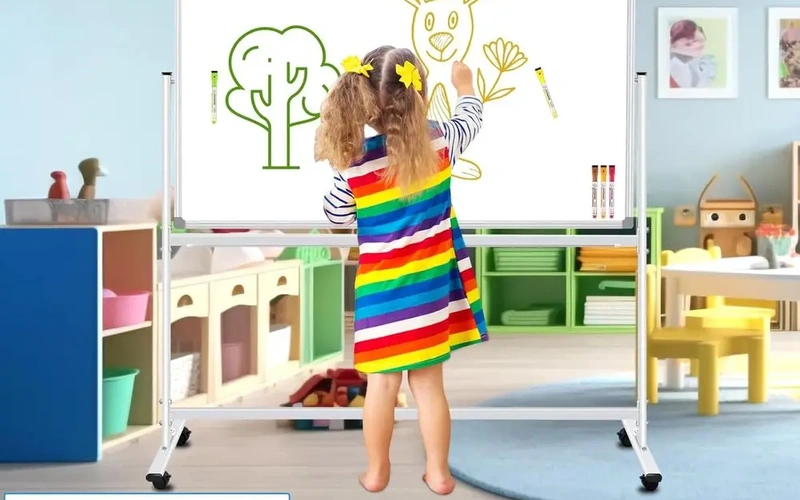 magnetic-rolling-whiteboard-with-stand