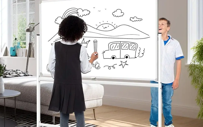 magnetic-rolling-whiteboard-with-stand